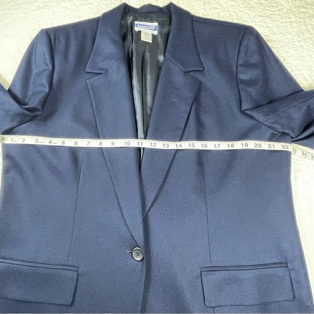 🔥Pendleton Wool 100% Blue Men’s Blazer Coat Jacket